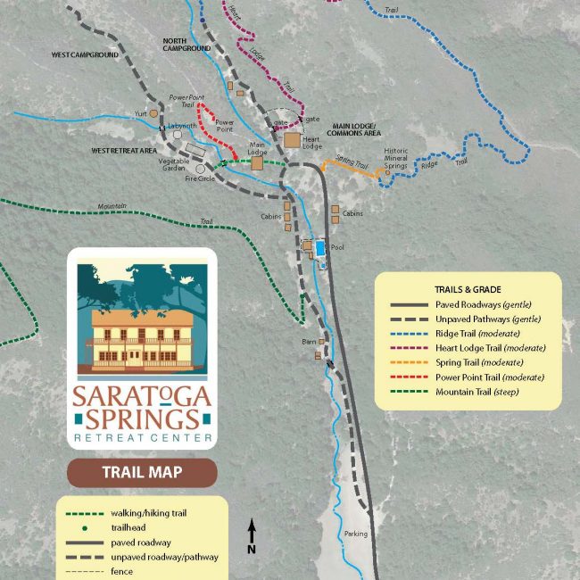 Saratoga Springs Trail Map